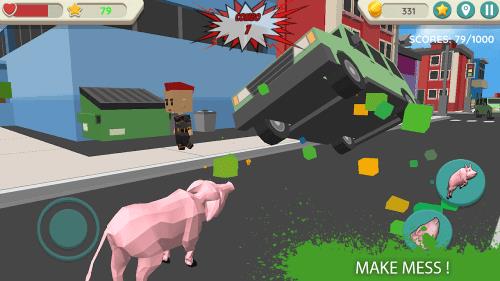 Crazy Pig Simulator Ekran Görüntüsü 0