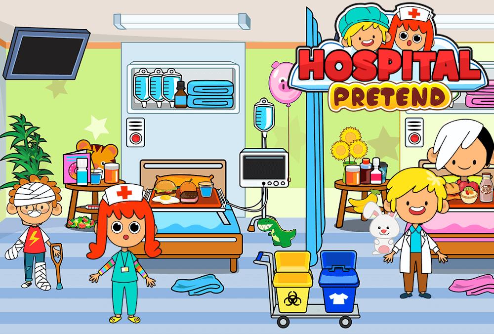 My Pretend Hospital Town Life Captura de tela 0