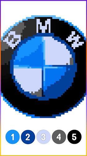 Logo Pixel Art Color by Number Captura de tela 2