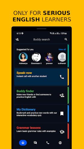 English Buddy - Speaking app Ảnh chụp màn hình 0