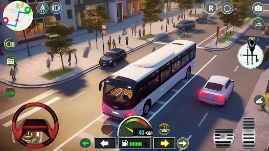 Bus Simulator Game Bus Game 3D Ekran Görüntüsü 0