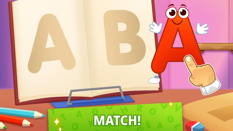 ABC kids! Alphabet, letters Ekran Görüntüsü 1