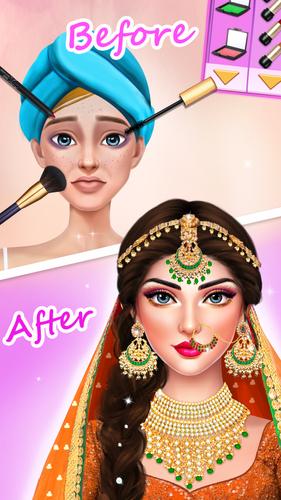 Fashion Dress Up Wedding Games स्क्रीनशॉट 0