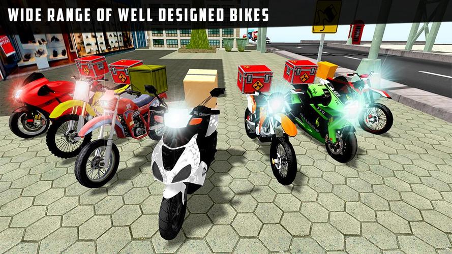 City Courier Delivery Rider Скриншот 0