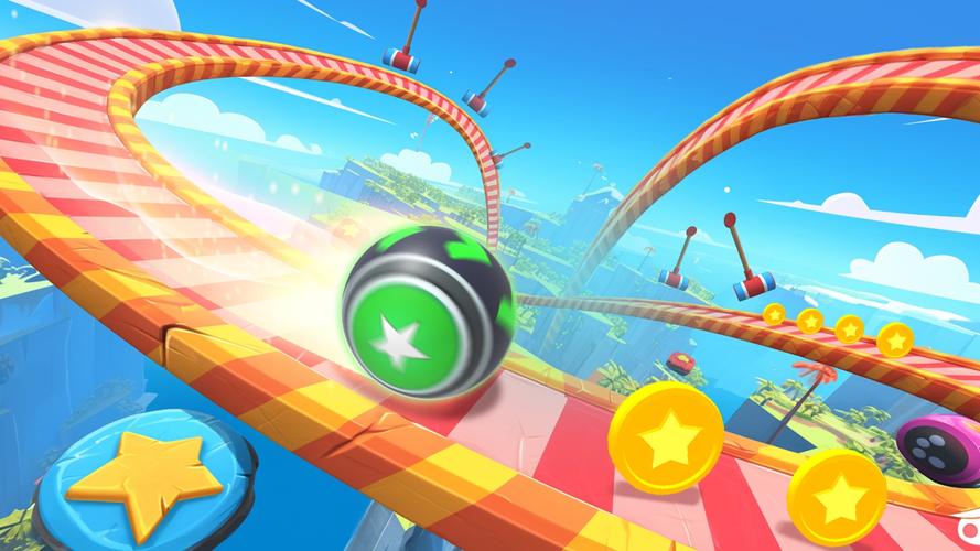 3D Super Rolling Ball Race স্ক্রিনশট 2