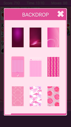 Pink Solitaire Tangkapan skrin 1