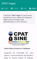 CPAT-Vagas Capture d'écran 1