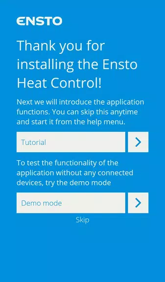 Ensto Heat Control App Ekran Görüntüsü 2