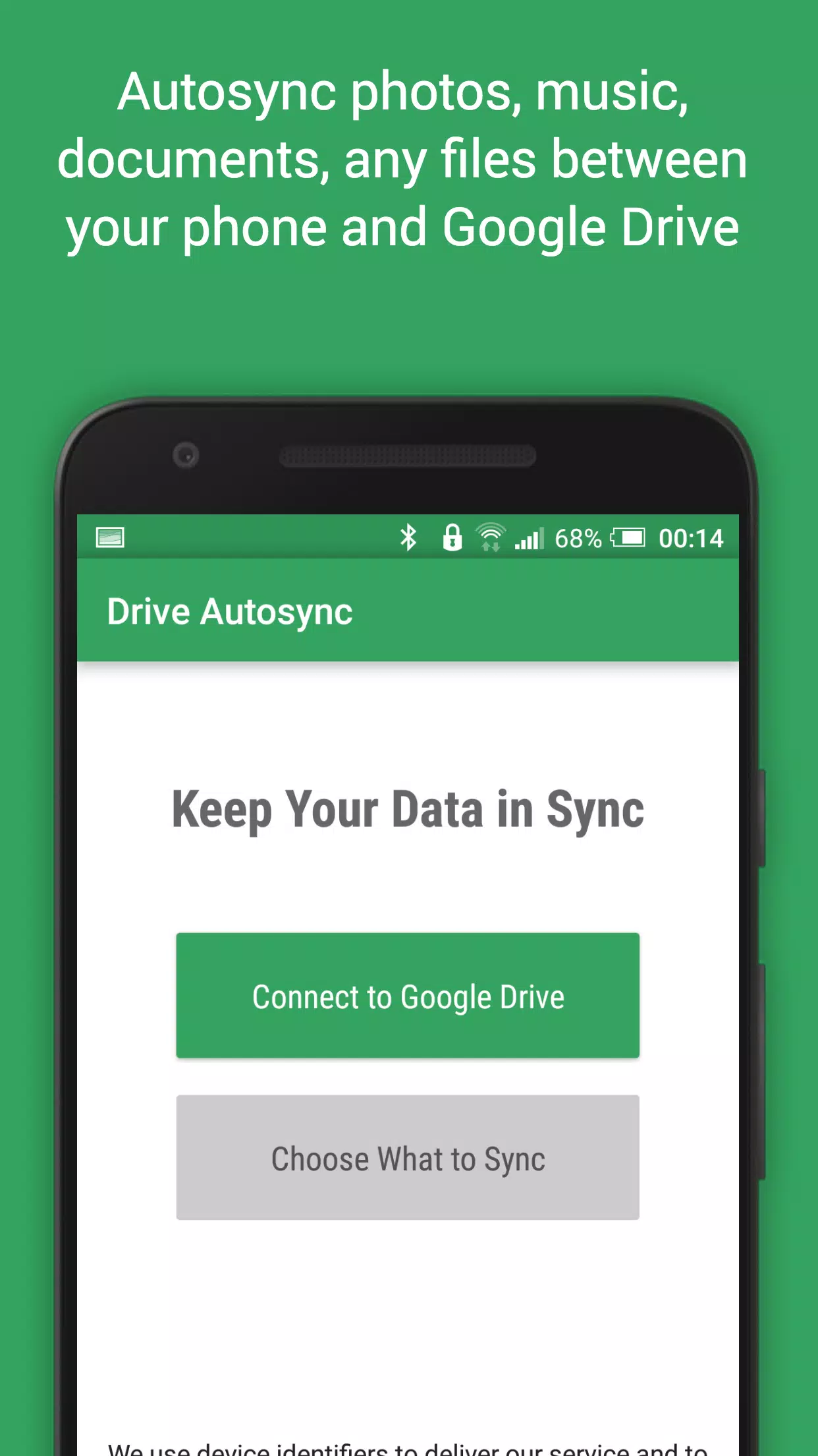 Schermata Autosync 0