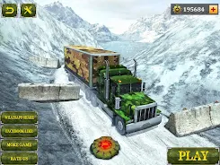 Offroad Army Cargo Driving Скриншот 2