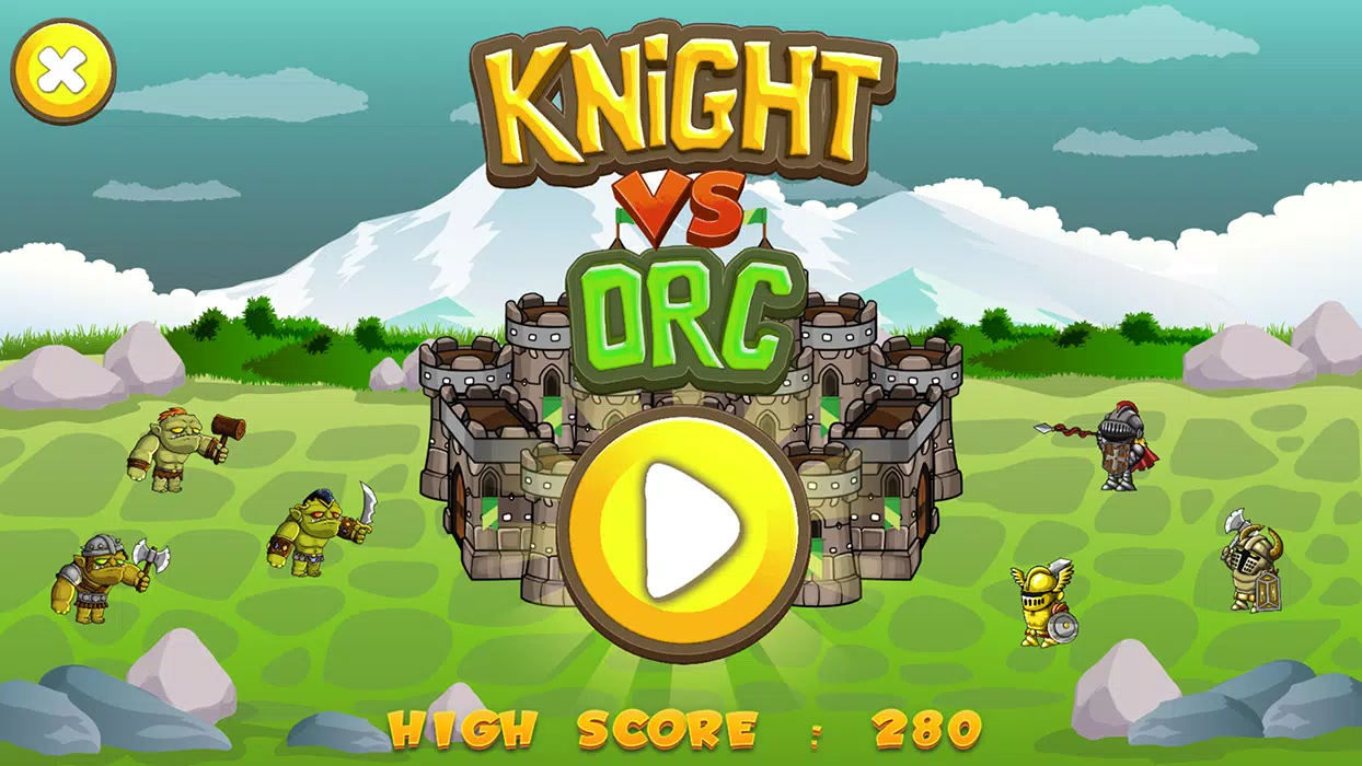 Knight vs Orc Zrzut ekranu 0