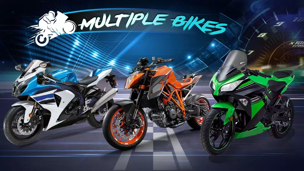 MotorBike Racing Simulator 3d স্ক্রিনশট 2