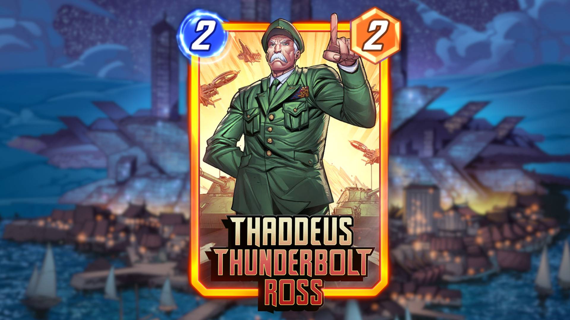 အကောင်းဆုံး Thaddeus Thunderbolt Ross Decks Marvel Snap