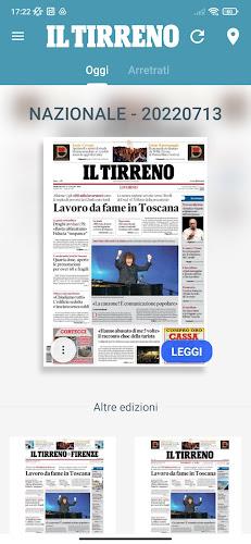 Il Tirreno Captura de pantalla 0