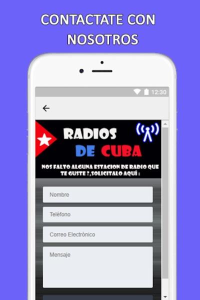 RadiosdeCuba Schermafbeelding 0