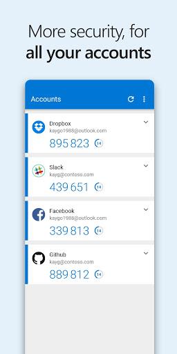 Microsoft Authenticator 스크린샷 1