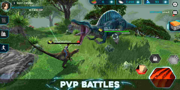 Dino Tamers - Jurassic MMO Скриншот 1
