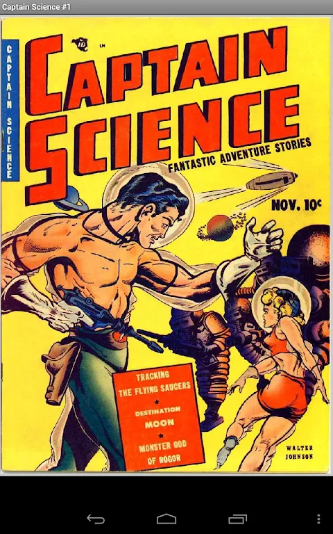 Comic: Captain Science Schermafbeelding 0