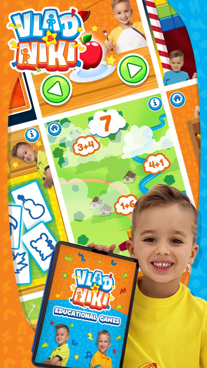 Vlad and Niki Educational Game স্ক্রিনশট 0