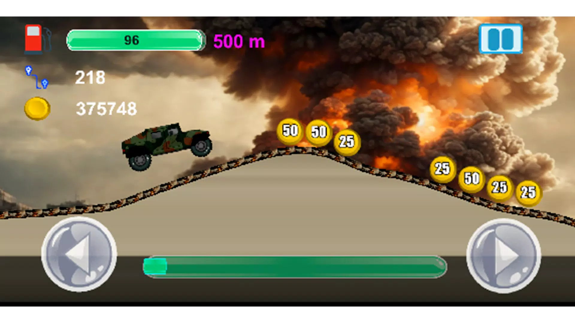 Hill Climb Car Race Adventure 스크린샷 2