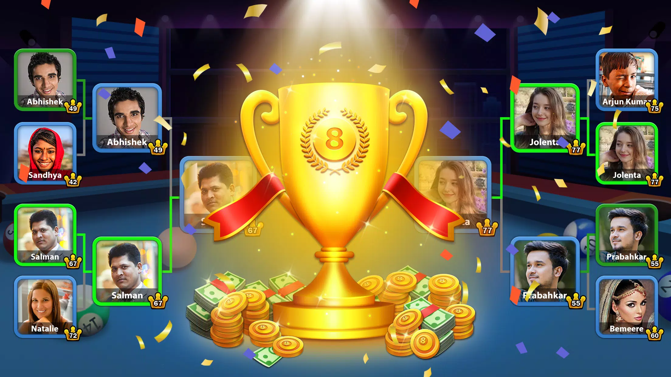 8 Ball & 9 Ball Pool Ảnh chụp màn hình 3
