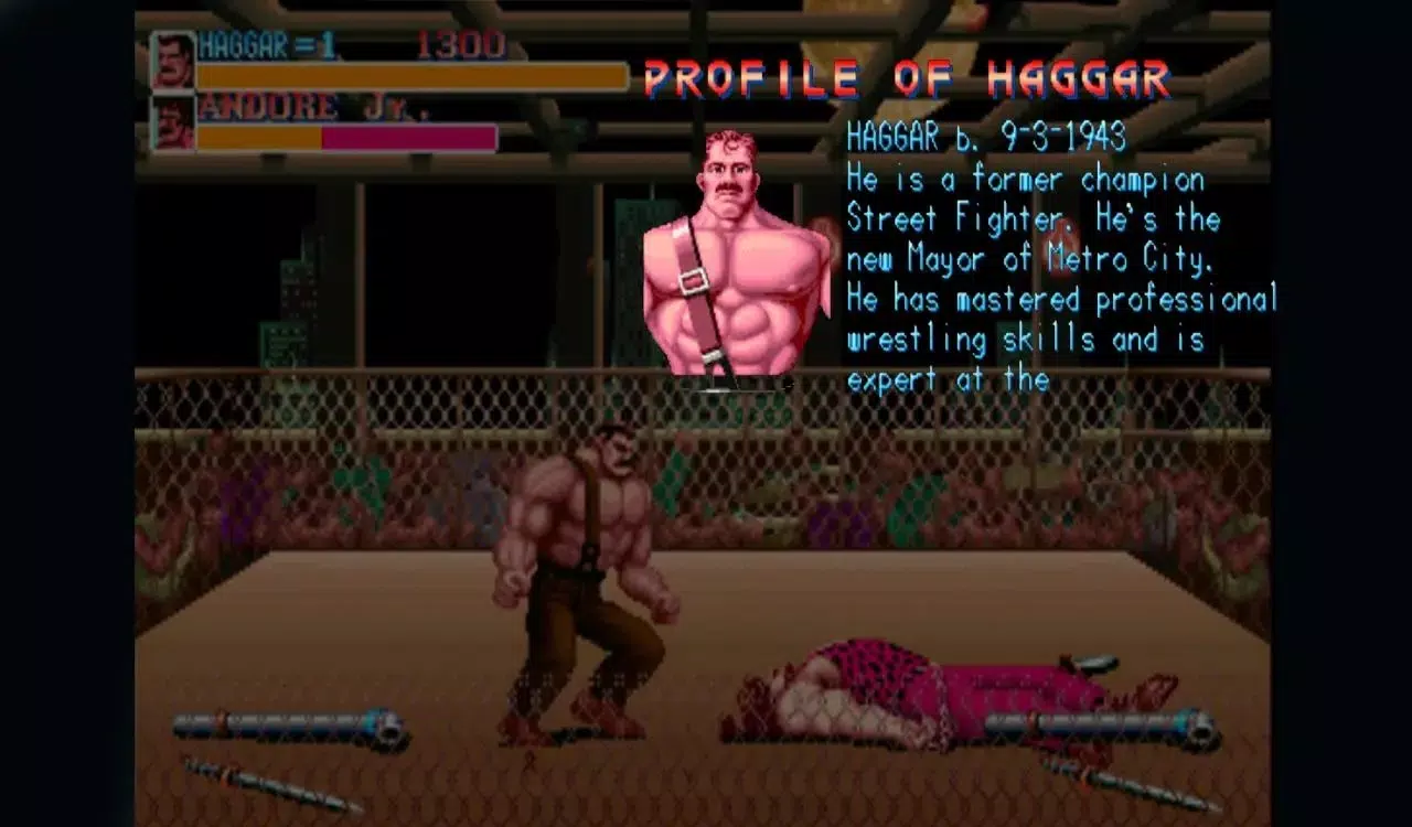 Final fight arcade game 1989 Captura de tela 2