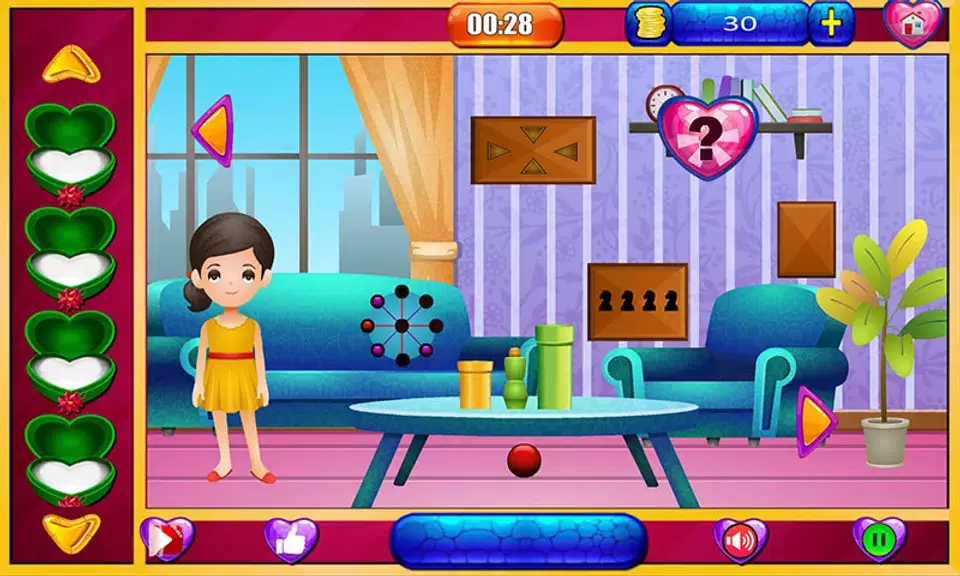 100 Doors Escape - Girl Room Zrzut ekranu 1