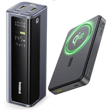 Baseus 20.800mAh Ngân hàng điện 145W + 10.000mAh 22,5W Magsafe Qi2 Power Bank