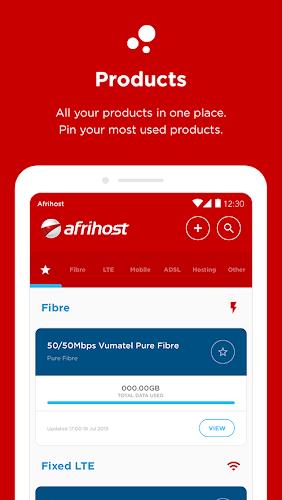 Afrihost ภาพหน้าจอ 0