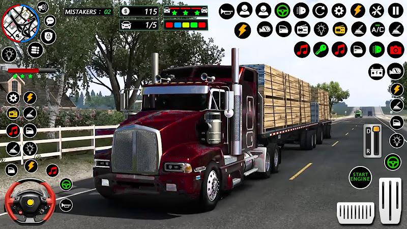 US Cargo Truck Simulator Games Zrzut ekranu 1