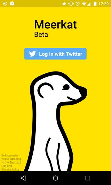 Schermata Meerkat Unofficial 1