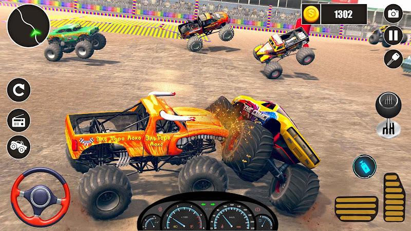 Monster Truck Demolition Crash Captura de pantalla 1