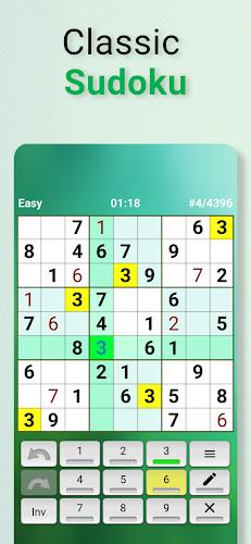 Sudoku offline Tangkapan skrin 0