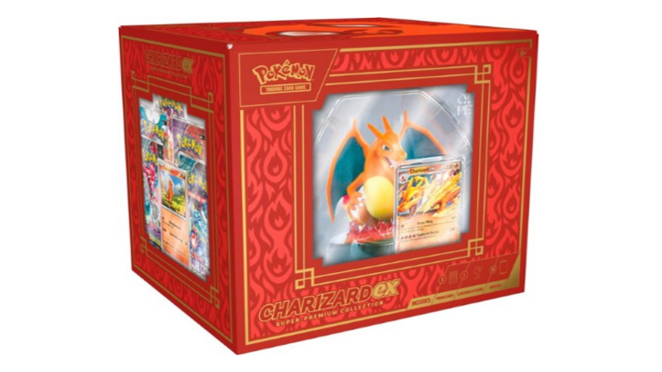 Pokémon TCG Charizard Statue Used to Display Your Favorite Card Available for Preorder