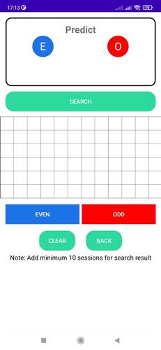 Schermata Even Odd Predict Tool 1