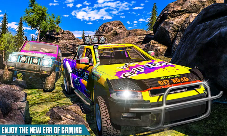 Monster 4x4 Offroad Jeep Stunt Racing 2019應用截圖第3張