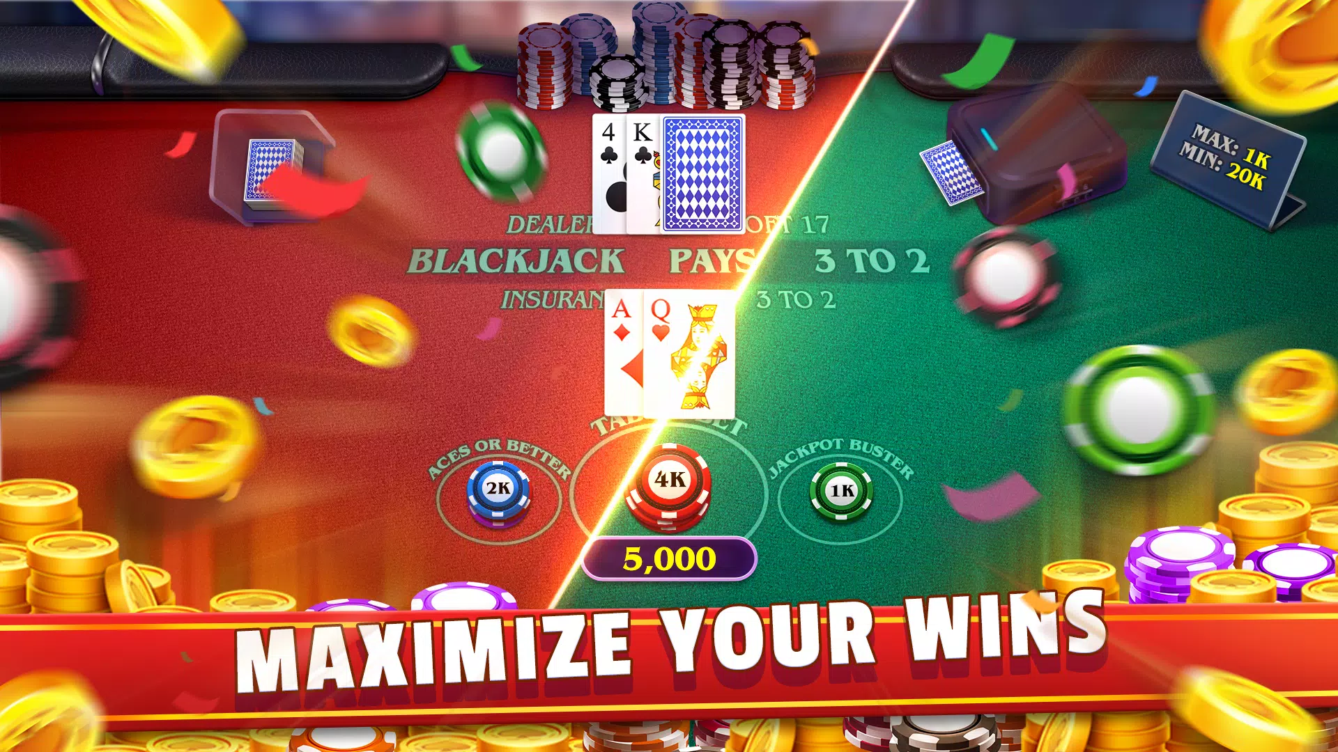 Modern Blackjack Screenshot 2