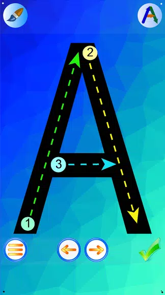ABC Kids - trace letters, pres ภาพหน้าจอ 3