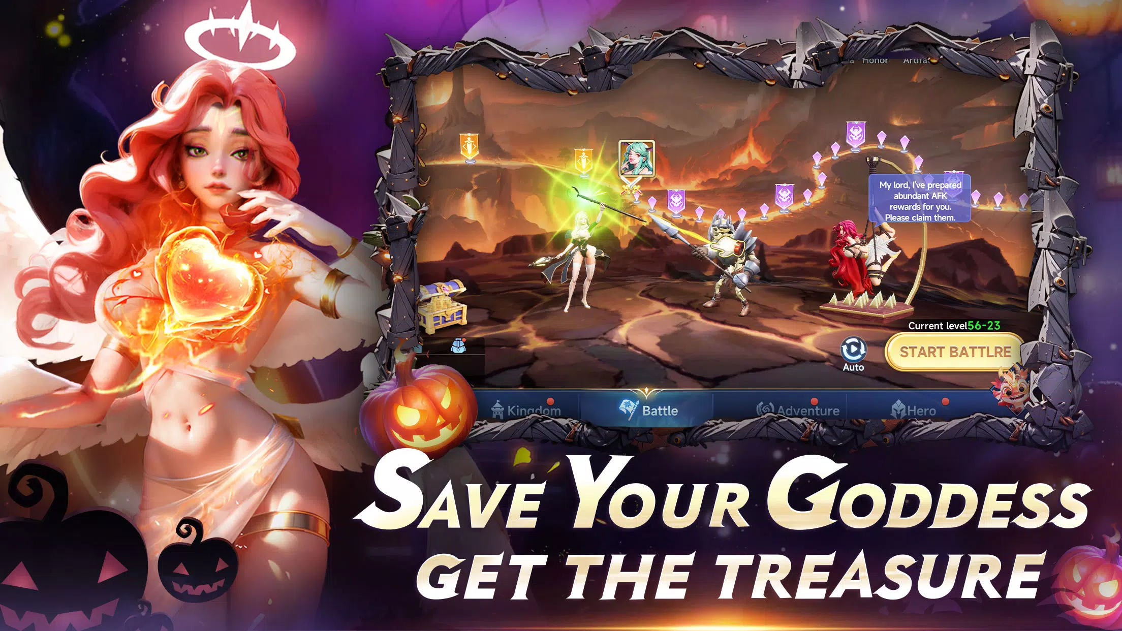 Summoners Kingdom:Goddess ภาพหน้าจอ 1