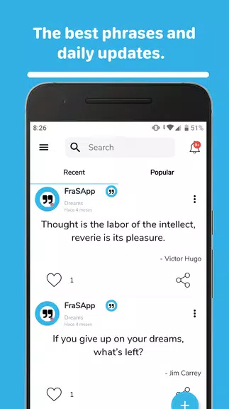 fraSApp - Quotes, Images Screenshot 0