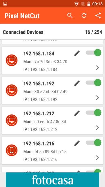 Pixel NetCut WiFi Analyzer Tangkapan skrin 3