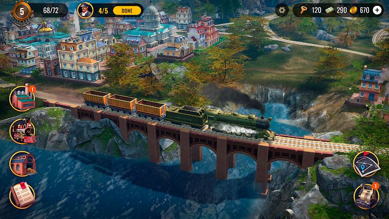 Railroad Empire: Train Game Schermafbeelding 1