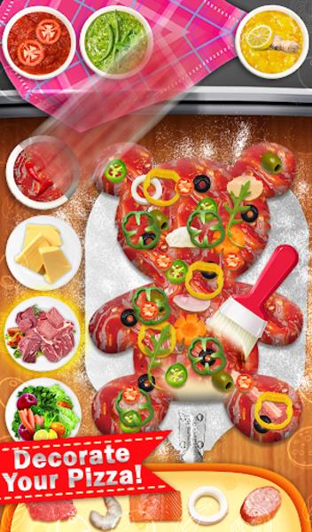 Shape Pizza Maker Cooking Game Captura de tela 1