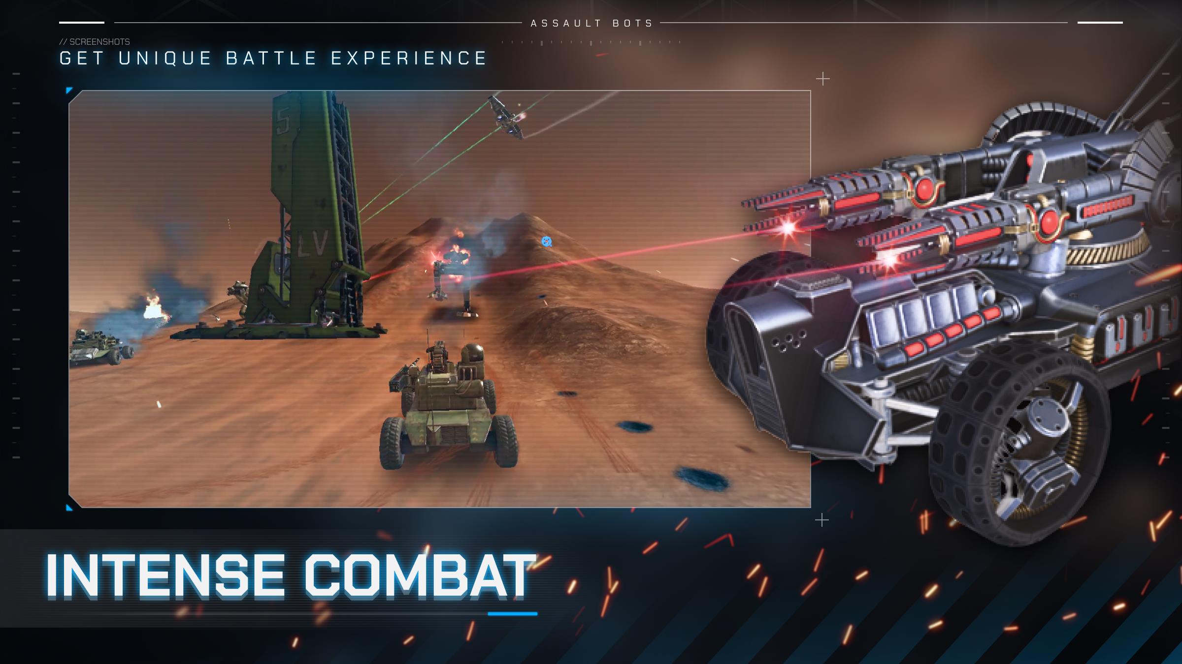 Assault Bots: Multiplayer Capture d'écran 3