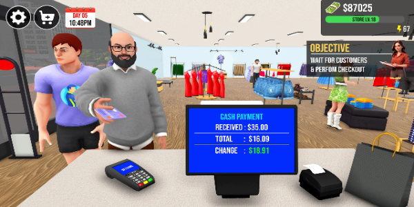 My Clothing Store Simulator 3d Zrzut ekranu 1