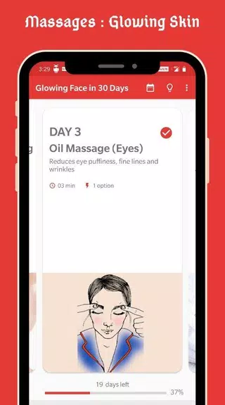 Glowing Face in 30 Days -  NO Screenshot 2