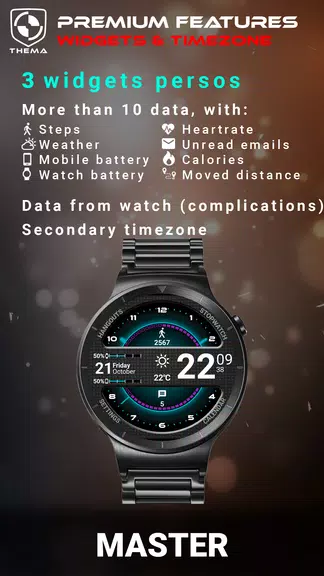 Master Watch Face Tangkapan skrin 3