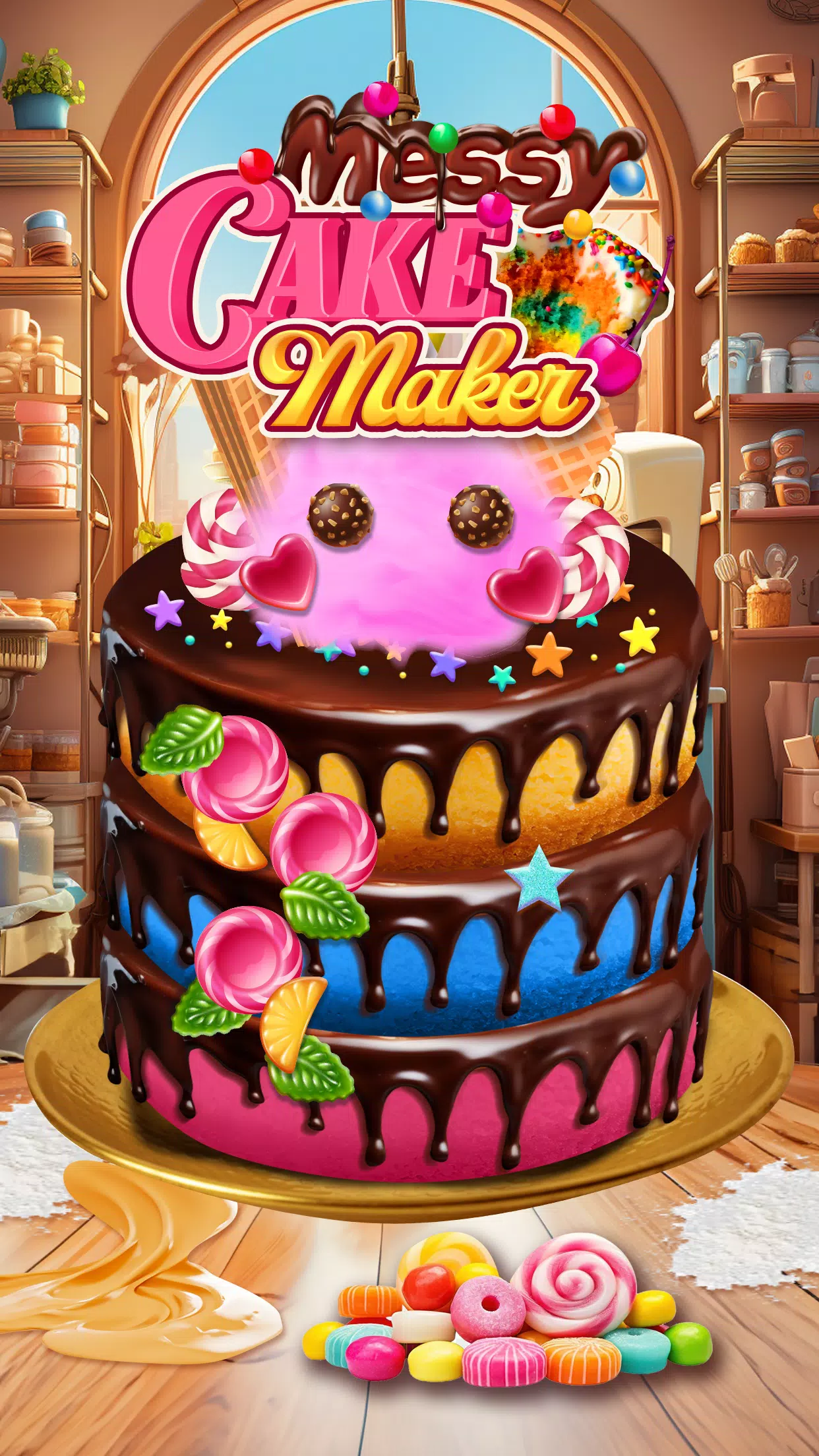 Messy Cake Maker ภาพหน้าจอ 2