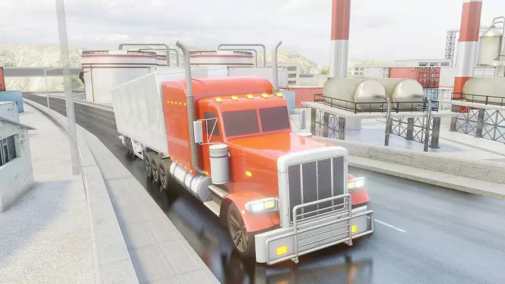 Usa Truck Simulator Car Games應用截圖第2張