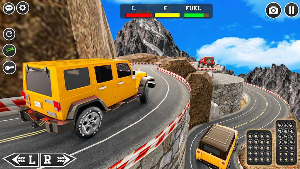 4x4 Mountain Climb Car Games Ảnh chụp màn hình 0